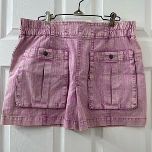 Free People Pink Mini Skirt